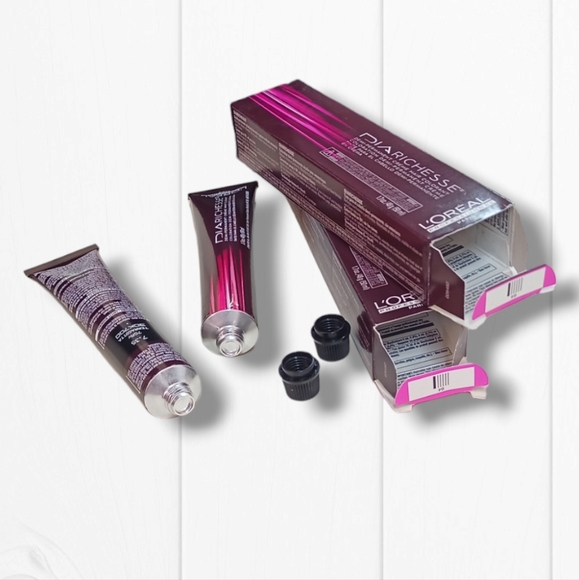 L'Oreal Professionnel DIARichesse 2 Tubes Ammonia-Free 7.35/7GRV Terracotta - Picture 13 of 16